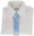 Vaaleansininen kravatti