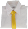 Keltainen leveä kravatti
