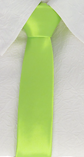 Lime leveä kravatti
